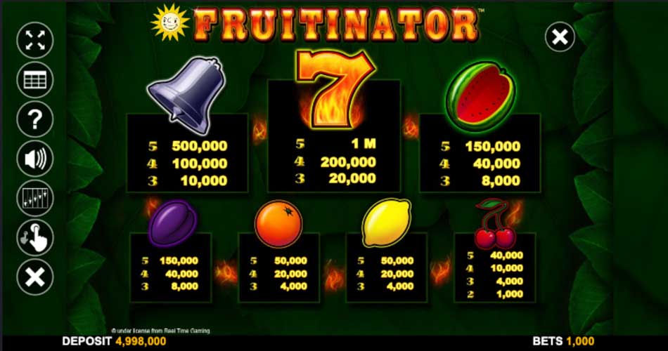 fruitinator online spielen