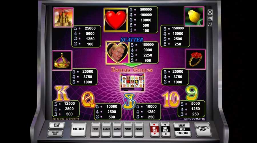 queen of hearts slot