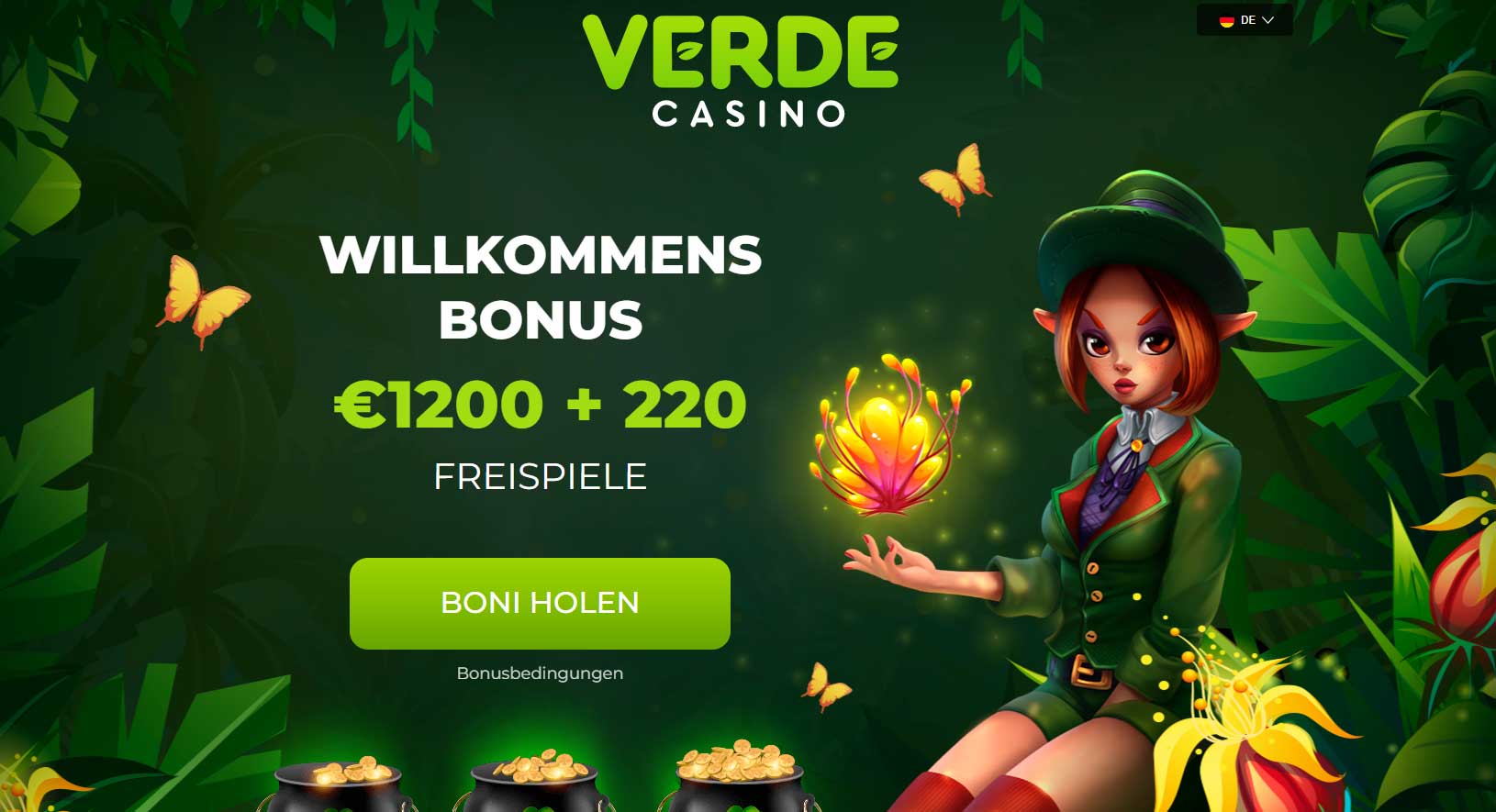 verde casino anmelden